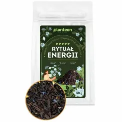 Herbata Czarna o Smaku Bergamotki Rytuał Energii 50 g - Planteon