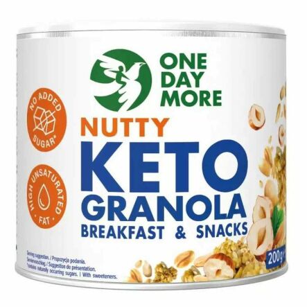 Nutty Keto Granola 200 g - One Day More
