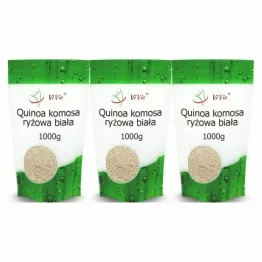3 x Quinoa Komosa Ryżowa Biała 1000 g Vivio