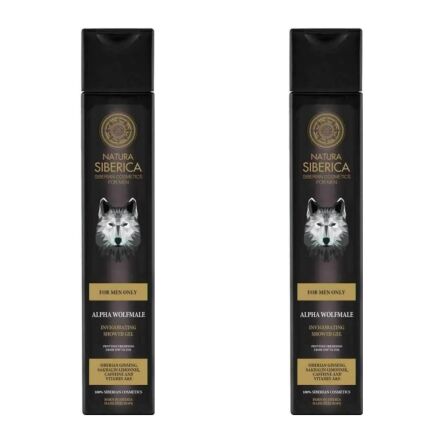 2 x Orzeźwiający Żel pod Prysznic MEN Alfa 250 ml - Natura Siberica