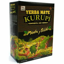 Yerba Mate Kurupi Compuesta Especial Menta Boldo 0,5 kg