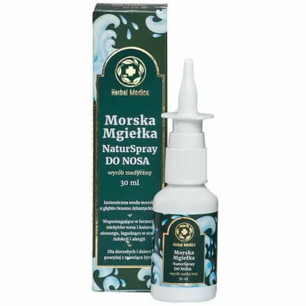 Mgiełka Morska NaturSpray do Nosa Izotoniczna 30 ml - Herbal Medica
