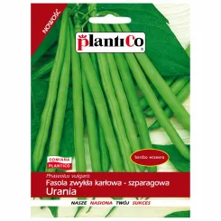 Fasola Zwykła Karłowa Szparagowa - Urania Nasiona 40 g - Plantico