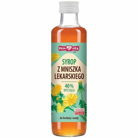 Syrop z Mniszka Lekarskiego 250 ml - Polska Róża