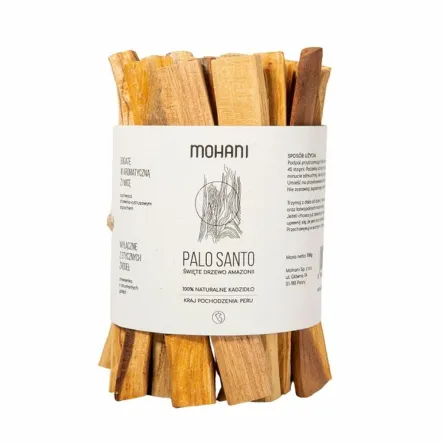 Kadzidło Oczyszczające Święte Drzewo Amazonii Palo Santo 100 g - Mohani