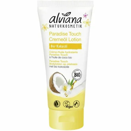 Balsam Olejowy do Ciała Kokos Plumeria Paradise Touch 200 g - Alviana
