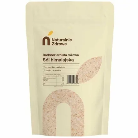 Sól Himalajska Drobna 1 kg - Naturalnie Zdrowe