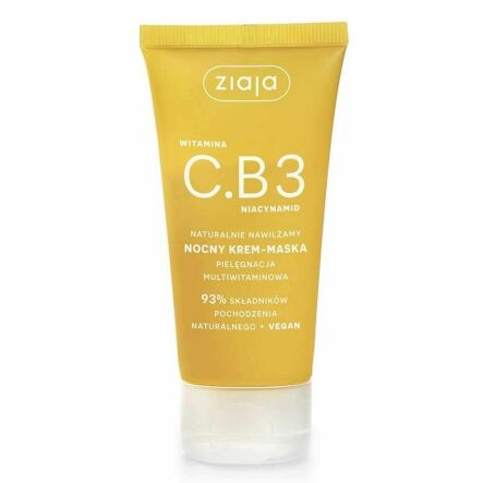 Nocny Krem - Maska Witamina C. B3 50 ml - Ziaja