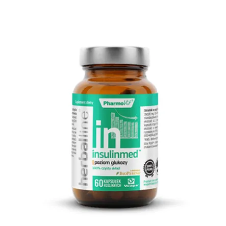 Herballine Insulinmed 60 Kapsułek Pharmovit - Wyprzedaż
