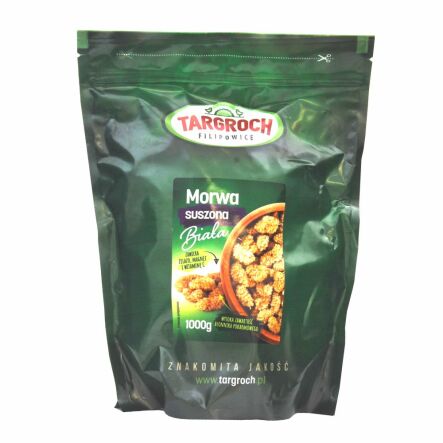 Morwa Biała Suszona Owoc 1 kg Targroch