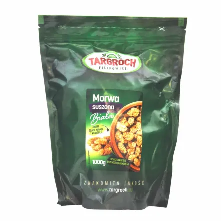 Morwa Biała Suszona Owoc 1 kg Targroch