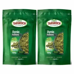 2 x Pestki Dyni bez Łupiny Doypack 1 kg - Targroch