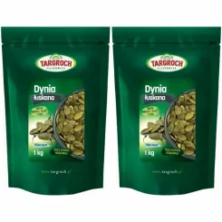 2 x Pestki Dyni bez Łupiny Doypack 1 kg - Targroch