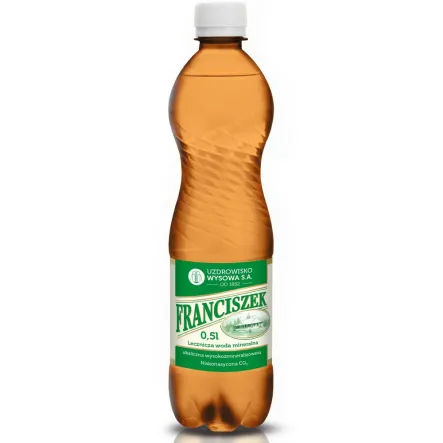 Woda Lecznicza 0,5 l FRANCISZEK - Uzdrowisko Wysowa 