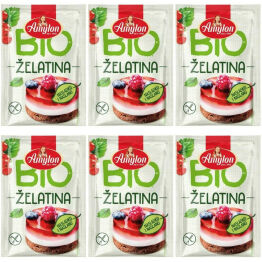 6 x Żelatyna w Proszku Bezglutenowa Bio 20 g – Amylon