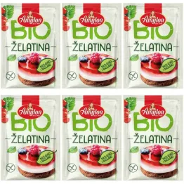 6 x Żelatyna w Proszku Bezglutenowa Bio 20 g – Amylon