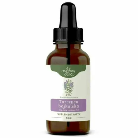 Tarczyca Bajkalska Wyciąg Ziołowy 1:1 50 ml - Magiczny Ogród
