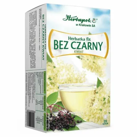 Herbatka BEZ CZARNY KWIAT FIX 20 g (1 g x20 Sztuk) - Herbapol