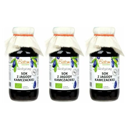 3 x Sok z Jagody Kamczackiej NFC  Bio 330 ml - Batom