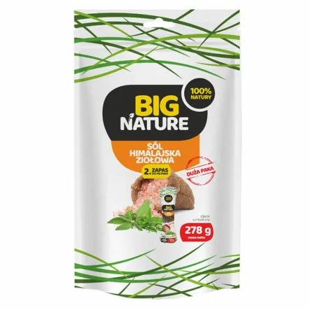Zapas Sól Himalajska Ziołowa 278 g - Big Nature