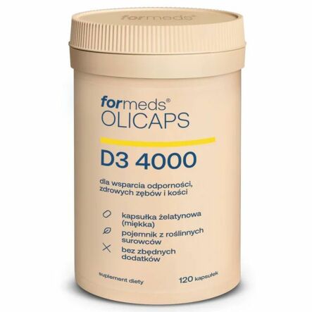 OLICAPS D3 4000 120 Kapsułek - Formeds