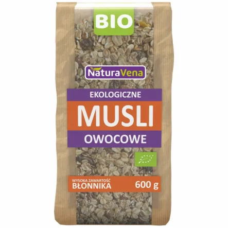 Musli Owocowe 600 g Bio - NaturAvena