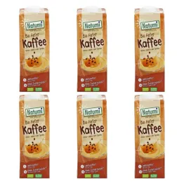 6 x  Napój Owsiany o Smaku Kawy Bez Dodatku Cukru Bio 1 l - Natumi