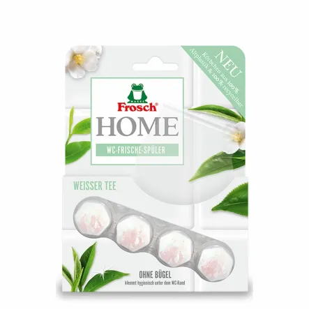 Kulki Odświeżające do Toalety Biała Herbata 42 g - Frosch Home