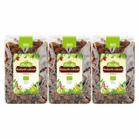 3 x Rodzynki Sułtanki Bio 400 g - Bio Raj