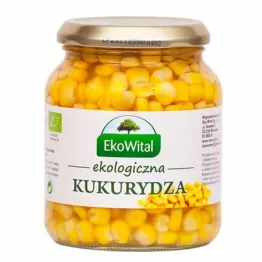 Kukurydza w Zalewie w Słoiku Bio 340 g/230 g - EkoWital