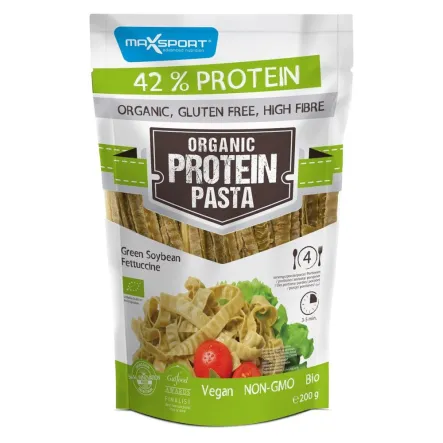Makaron z Zielonej Soi Fettuccine Bezglutenowy Bio 200 g Max Sport