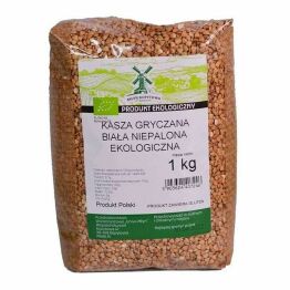 Kasza Gryczana Biała Niepalona Eko 1 kg - Młyn Kopytowa