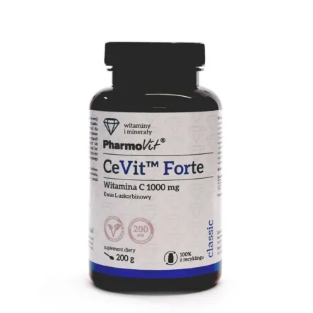 CeVit Forte Witamina C 1000 mg Proszek 200 g - Pharmovit
