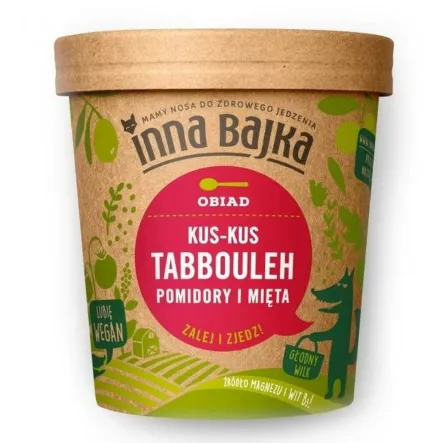 Kus - Kus Tabbouleh Pomidory i Mięta 70 g - Inna Bajka