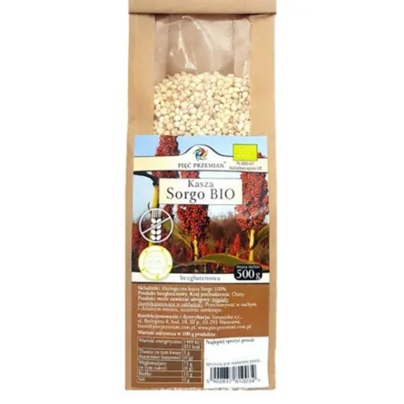 Kasza Sorgo Bio Bezglutenowa 500 g - Simpatiko 