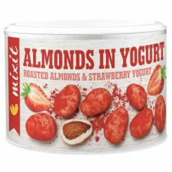 Eggs in Yogurt Prażone Migdały w Białej Czekoladzie Jogurt i Truskawki  240 g - Mixit