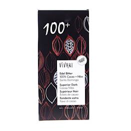 Tabliczka Gorzka 100% Kakao Bio 80 g Vivani