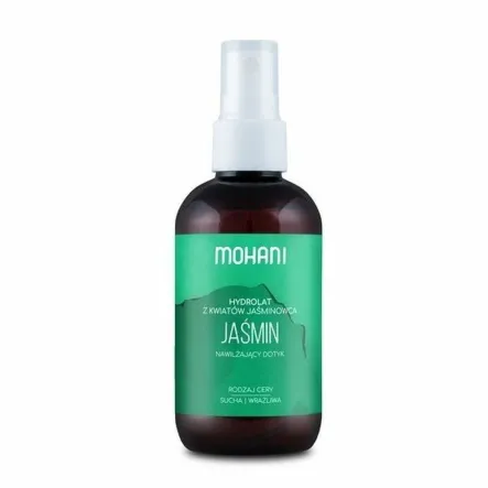 Hydrolat Jaśminowy 100 ml - Mohani - Przecena Krótka Data Minimalnej Trwałości