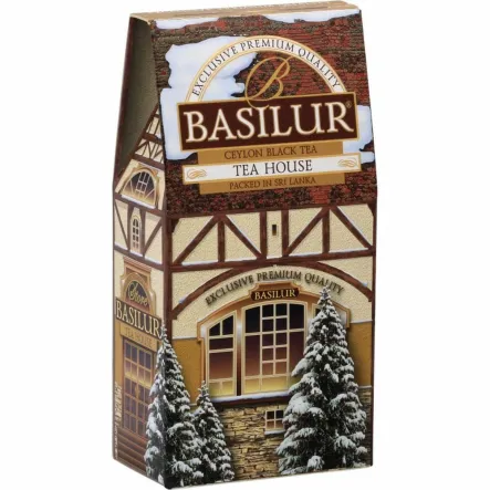 Herbata Czarna z Dodatkami Tea House Stożek 100g - BASILUR