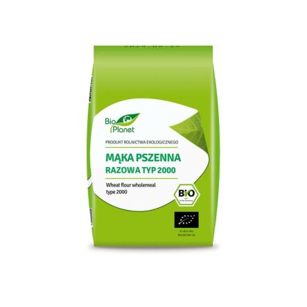 Mąka Pszenna Razowa Typ 2000 Bio 1 Kg-Bio Planet