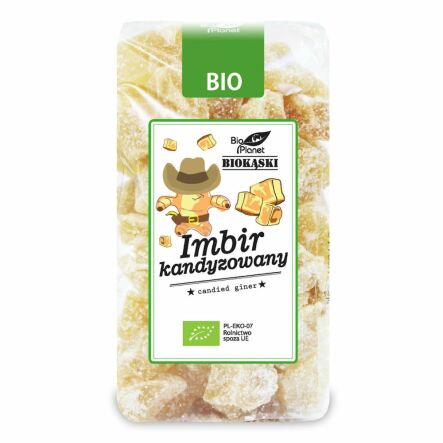 Imbir Kandyzowany Bio 400 G - Bio Planet