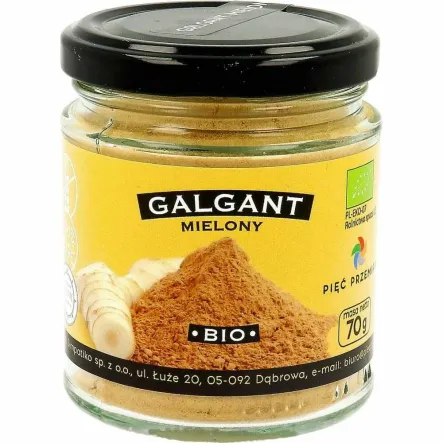 Galgant Mielony BIO 70 g - Pięć Przemian