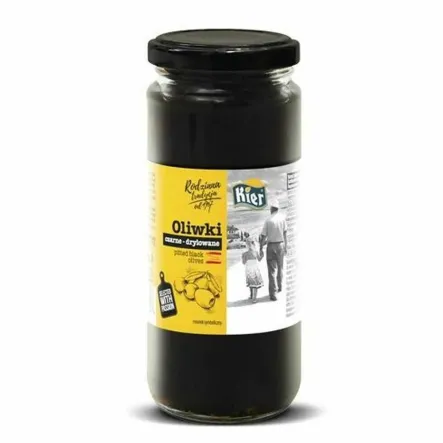 Oliwki Czarne Drylowane 235 g (114 g) - Kier