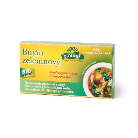 Bulion Wegetariański Bio 66 g 6 Kostek Bioline