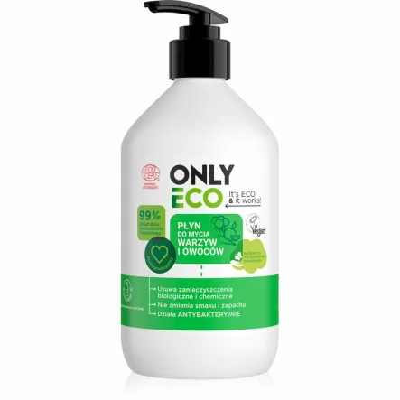 Płyn do Mycia Owoców i Warzyw Eco 500 ml - Only Eco