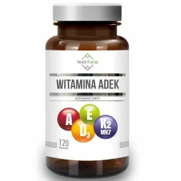 Witamina ADEK 120 Kapsułek - Soul-Farm