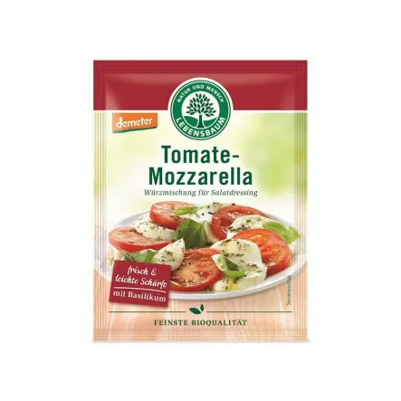 Sos Sałatkowy Pomidory i Mozzarella Bio 3x5g Lebensbaum