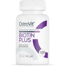 OstroVit Biotin Plus 100 Tabletek