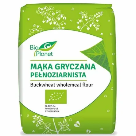 Mąka Gryczana Pełnoziarnista Bio 1 kg - Bio Planet