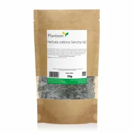 Herbata Zielona Sencha Liść 50 g - Planteon